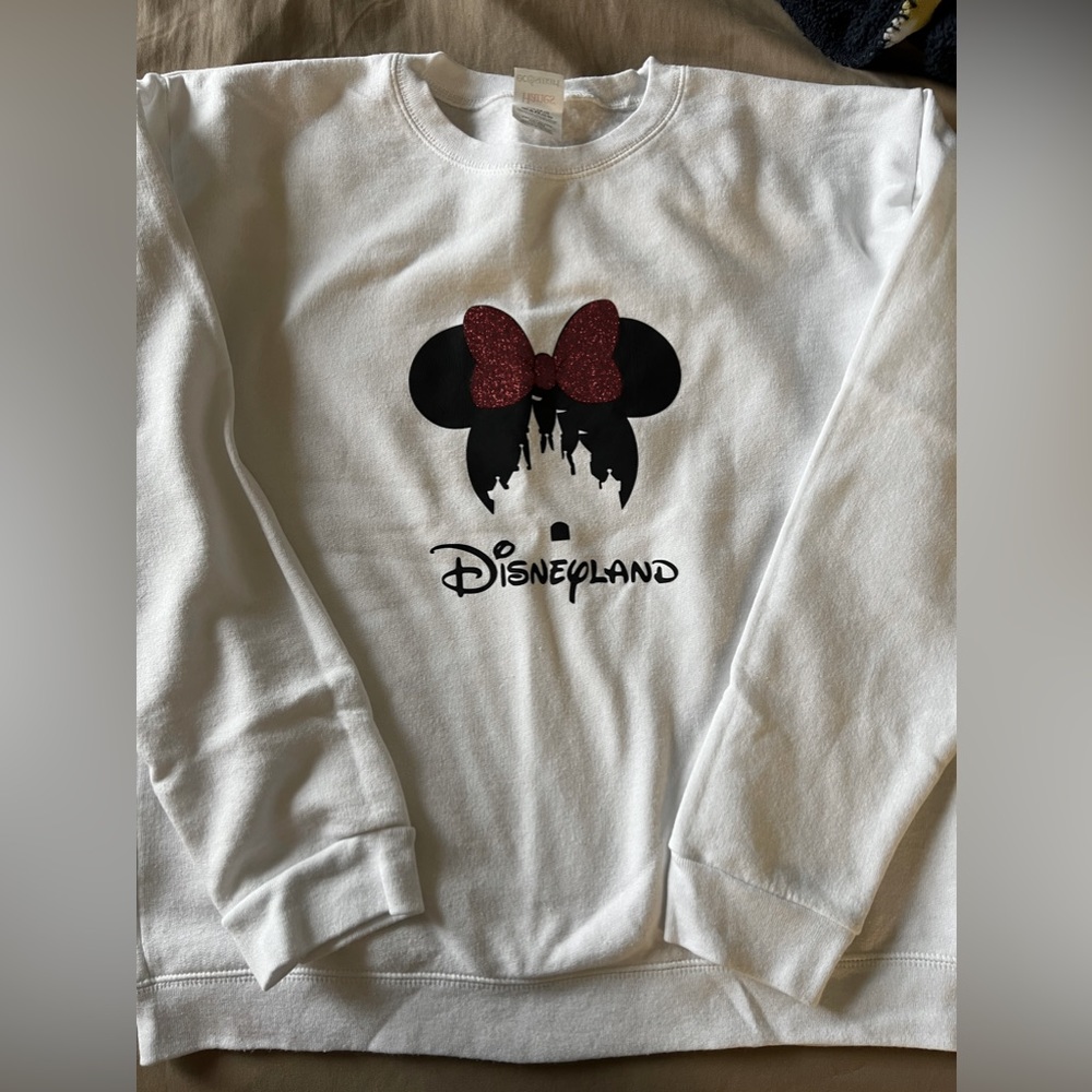 Youth Crewneck sweater shirt Minnie Mouse